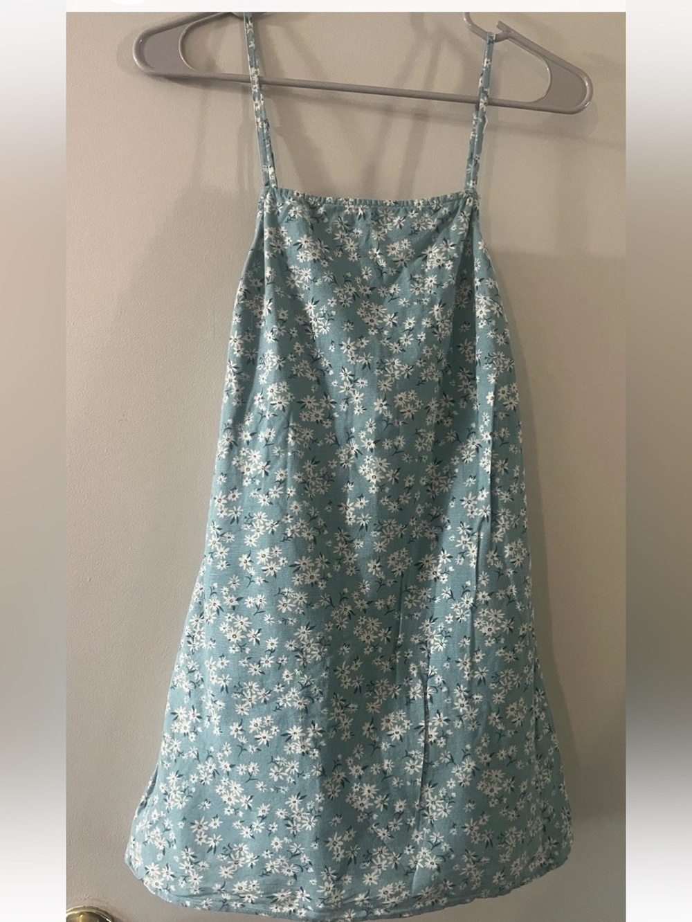 American Eagle Daisy Open Back Tie Sun Dress, Short, XS